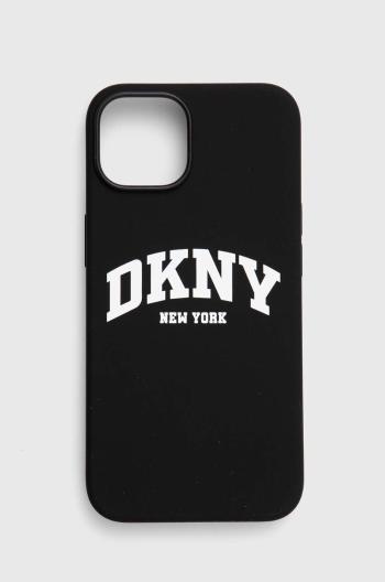 Puzdro na mobil Dkny  iPhone 14 / 15 / 13 6.1" čierna farba, DKHMP14SSNYACH,