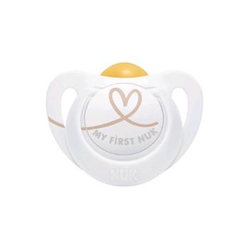 NUK Cumlík Star latex 0-6m, box biely