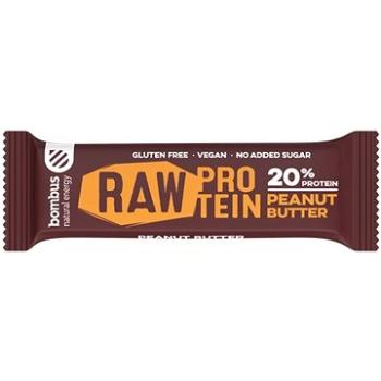 Bombus Raw Protein Peanut butter 50 g (8594068261128)