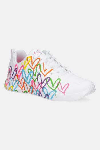 Tenisky Skechers UNO LITE dámske, biela farba, 177977