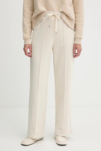 Tepláky Weekend Max Mara FOLK béžová farba, jednofarebné, 2525786011600