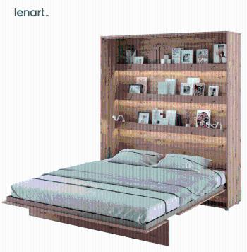 Dig-net nábytok Sklápacia posteľ Lenart BED CONCEPT BC-13 dub artisan | 180 x 200 cm