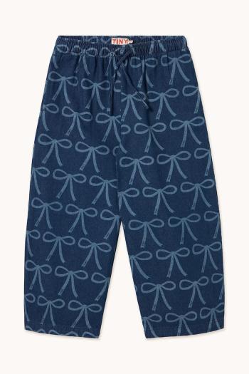 Detské nohavice Tinycottons BOWS PANT vzorované, SS25-237