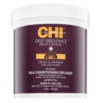 CHI Deep Brilliance Olive & Monoi Silk Conditioning Relaxer krém pre narovnanie vlasov 908 ml