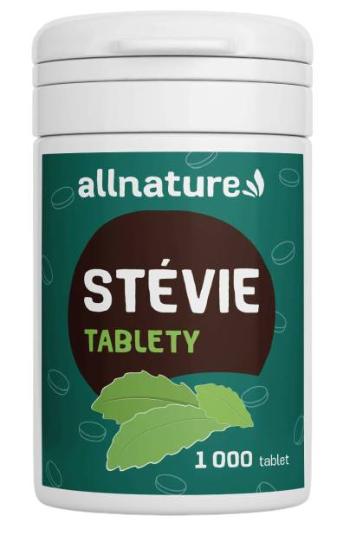 ALLNATURE Tablety zo stévie 1000 tabliet