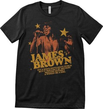 James Brown Tričko It's a Man's World Unisex Black 2XL