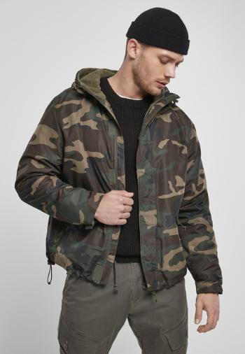 Brandit Windbreaker Frontzip woodland - L