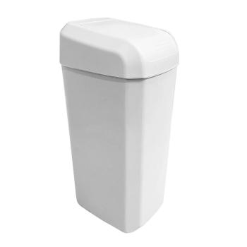 Denox Troya Coș de gunoi 45 l, alb, alb, 45 l