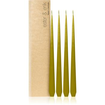 ester & erik taper candle pure wasabi (no. 68/2) dekoratívna sviečka 4x32 cm