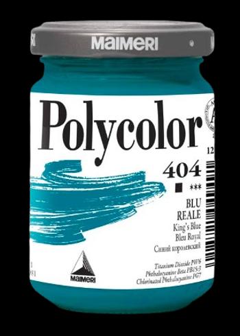 MAIMERI POLYCOLOR - Jemné vinylové farby 404 - king´S blue, 140 ml
