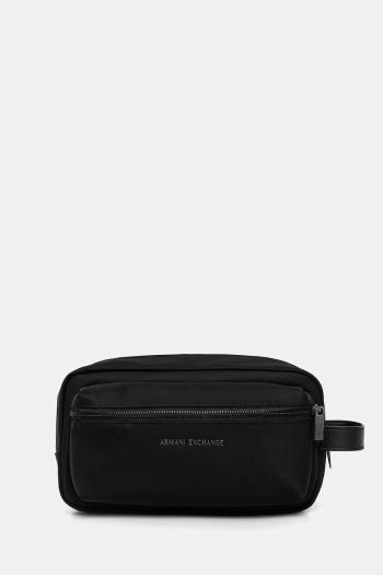 Kozmetická taška Armani Exchange čierna farba, XM001654 AF17304