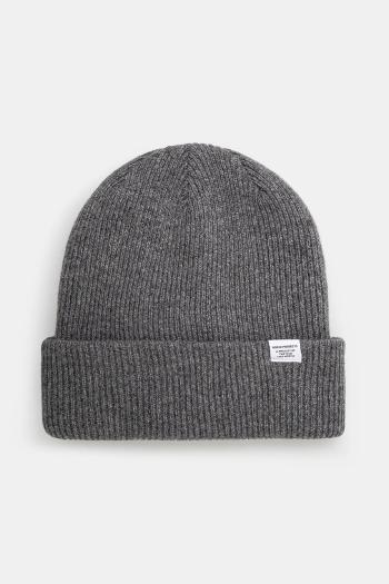 Vlnená čiapka Norse Projects Czapka Norse Project Norse Beanie N95-0569 1500 šedá farba, vlnená