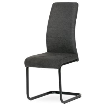 Jedálenská stolička Autronic 43x101 cm sivá látka DCL-414 GREY2