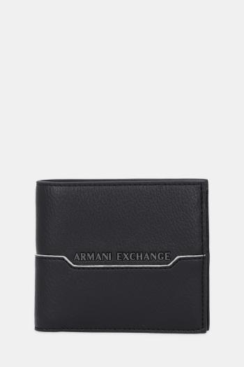 Peňaženka Armani Exchange pánska, čierna farba, XM000168 AF17205