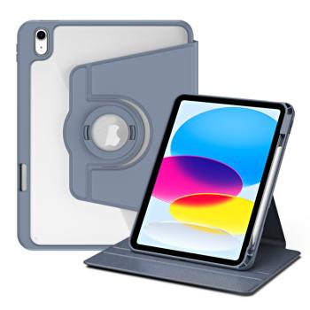 CRYSTAL FLEXI 2v1 Zaklápacie puzdro pre Apple iPad 2025 / iPad 2022 fialové