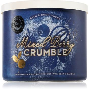 Bath & Body Works Mixed Berry Crumble vonná sviečka 411 g