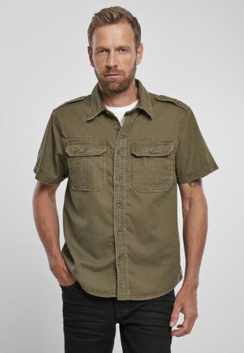 Brandit Vintage Shirt shortsleeve olive - XL