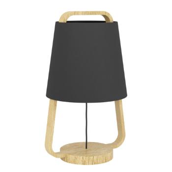 Stolová lampa Eglo CAMALOZA čierna 390187