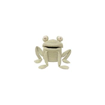 Zöld textil játéktároló kosár ø 15x15 cm Mini Fred the Frog – Lorena Canals