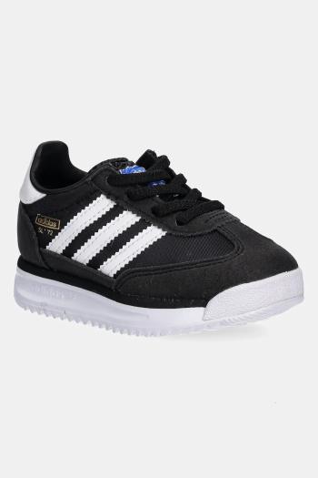 Detské tenisky adidas Originals SL 72 RS čierna farba, IH2978