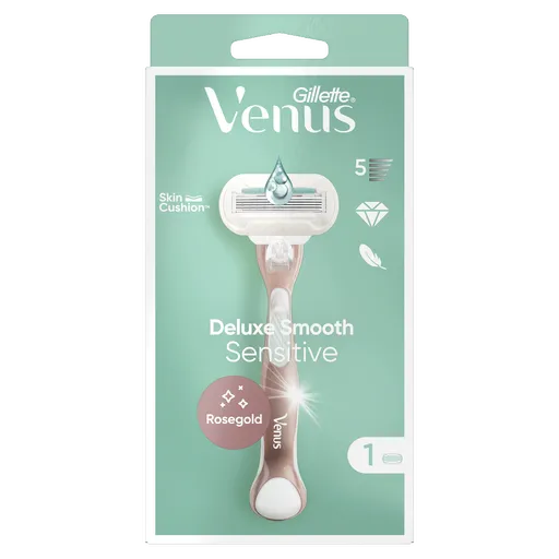 GILLETTE Venus Rose Gold Holiaci strojček pre ženy + Náhradné hlavice 1 ks
