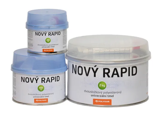 Tmel Polykar Rapid nový PES 200 g svetlo šedá