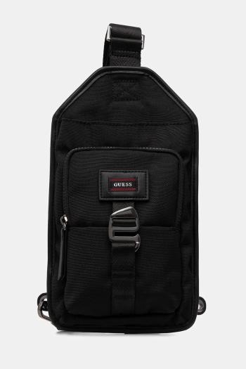 Malá taška Guess AREZZO čierna farba, HMARHN P5326
