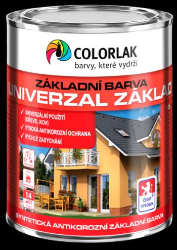 COLORLAK UNIVERZÁL ZÁKLAD S2020 - Základná syntetická antikorózna farba šedá 0,6 L