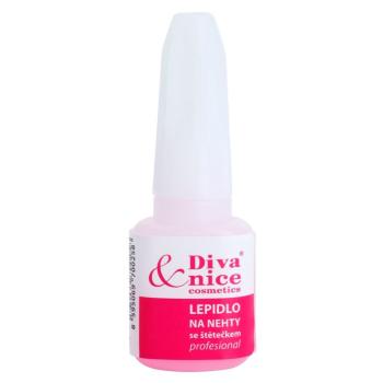 Diva & Nice Cosmetics Accessories Nails lepidlo na nechty so štetčekom 7 g