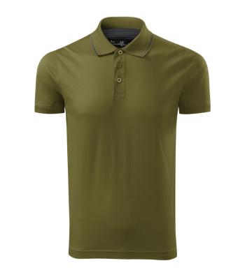 MALFINI Pánska polokošeľa Grand - Avocado green | S