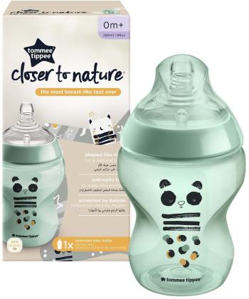 TOMMEE TIPPEE Dojčenská fľaša C2N, modrá 0m+ 260 ml