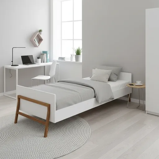 ArtBel Detská posteľ LOTTA | biela 90 x 200 cm