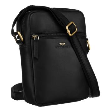 Pánska kožená crossbody taška - Peterson
