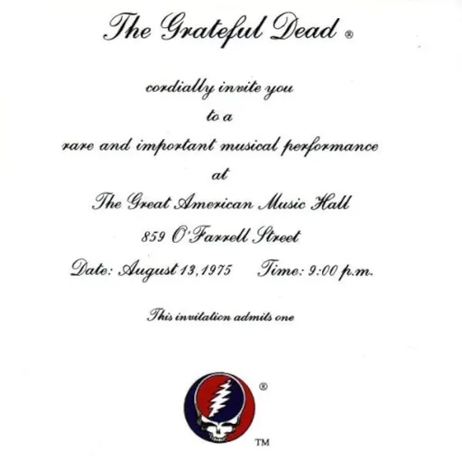 Grateful Dead, ONE FROM THE VAULT, CD