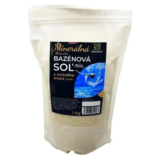 NAJTELO Bazénová minerálna soľ z Mŕtveho mora 1 kg