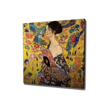Vászon fali kép Gustav Klimt másolat, 45 x 45 cm