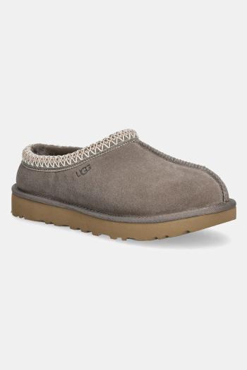 Semišové papuče UGG Tasman hnedá farba, 5955-SKP