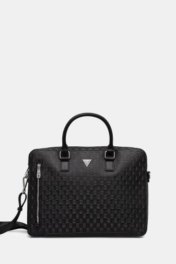 Taška na notebook Guess TORINO čierna farba, HMTODE P5247