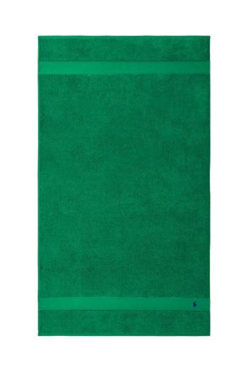 Bavlnený uterák Ralph Lauren Polo Player Billiard 90 x 160 cm zelená farba