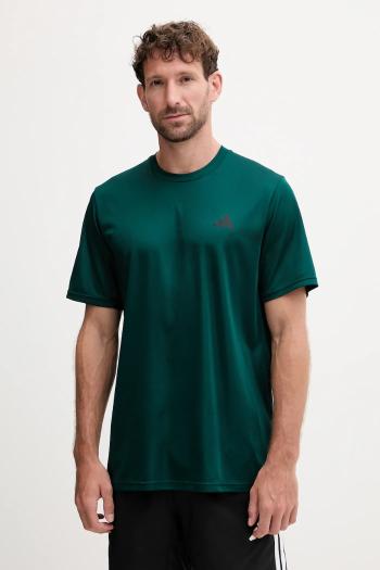 Tréningové tričko adidas Performance TR-ES BASE zelená farba, jednofarebné, JW5025