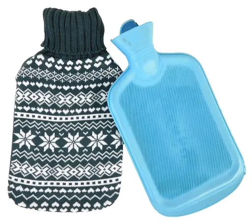 MAKRO - Termofor vianočný motív 2L, pletenina 33x19cm