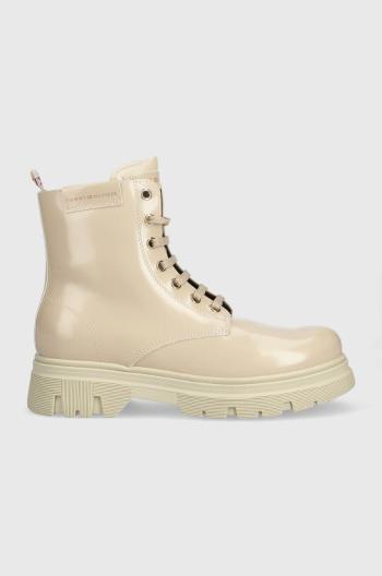 Detské workery Tommy Hilfiger biela farba