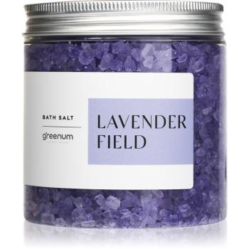 Greenum Lavender Field soľ do kúpeľa 600 g