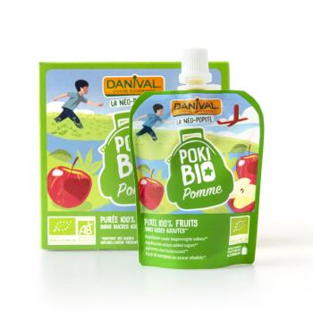 !X! Pyré jablečné POKI 360 g BIO   DANIVAL