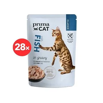 PrimaCat Kapsička Filety s rybou v šťave 28× 85 g (KRMK0033ss)