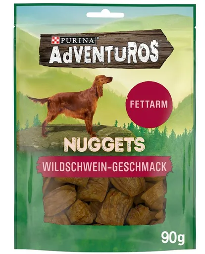 Purina ADVENTUROS Nuggets maškrty pre psy 90g