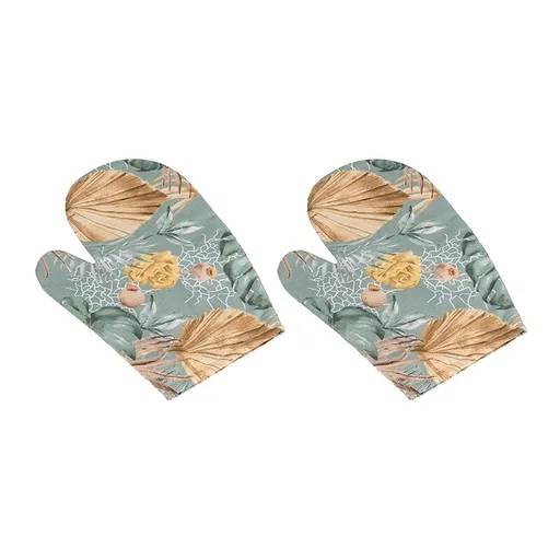 Bellatex Kuchynská chňapka Monstera šedá, 28 x 18cm, 2 ks