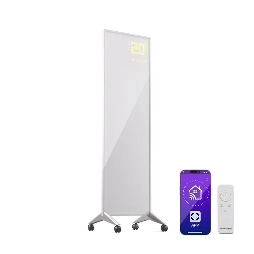 Klarstein Wonderwall Smart Bornholm, infražiarič, 30 x 100 cm, 320 W, aplikácia