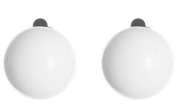 Ballsmania Originálne náušnice O154 11-4800 Bianco