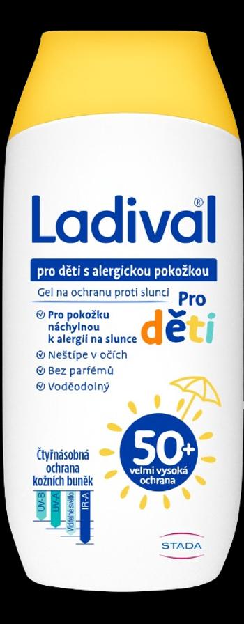 LADIVAL detská alergická pokožka gél OF50+ 200 ml